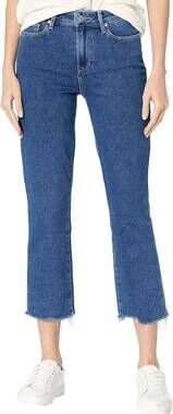 NEW PAIGE cindy straight leg jeans in imperial